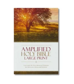 Amplified Holy Bible, Large Print, Hardcover* Tro (eng)|Engelske Bøger