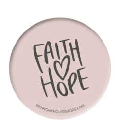 MeAndMyHouse Badge: Faith, Hjerte, Hope* Små Gaver