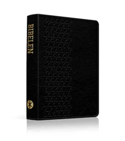 Scandinavia Bibelen på Hverdagsdansk, ægte læder, sort, 2024 udgave* Bibelen På Hverdagsdansk|Bibelen