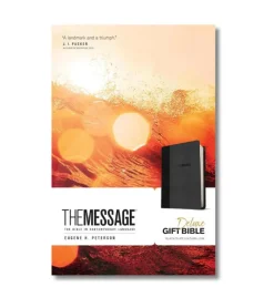 Europe3:16 Bible, The Message: Black Deluxe Gift Bible* Tro (eng)|Engelske Bøger