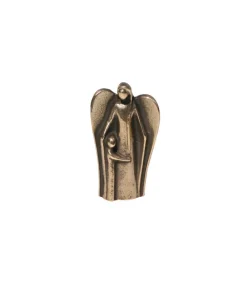 BUBE Bronze Engel med et barn* Dåbshilsner|Kirker Og Foreninger