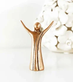 BUBE Bronzefigur, Lykke, 4 cm* Studentergaver|Gave-ideer