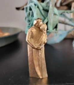 Maria Laach Bronzefigur Par, Sammen på vej, 7 cm* Bryllup|Gave-ideer