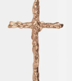 Maria Laach Bronzekors med blade, 12 cm* Mors Dag|Gave-ideer