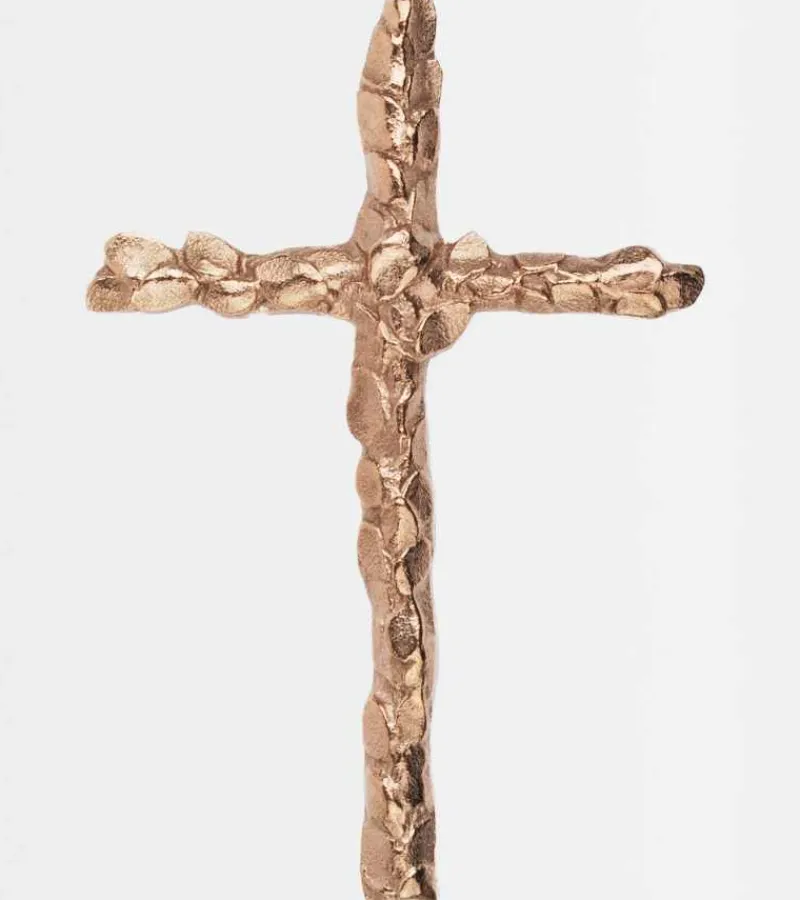 Maria Laach Bronzekors med blade, 12 cm* Mors Dag|Gave-ideer