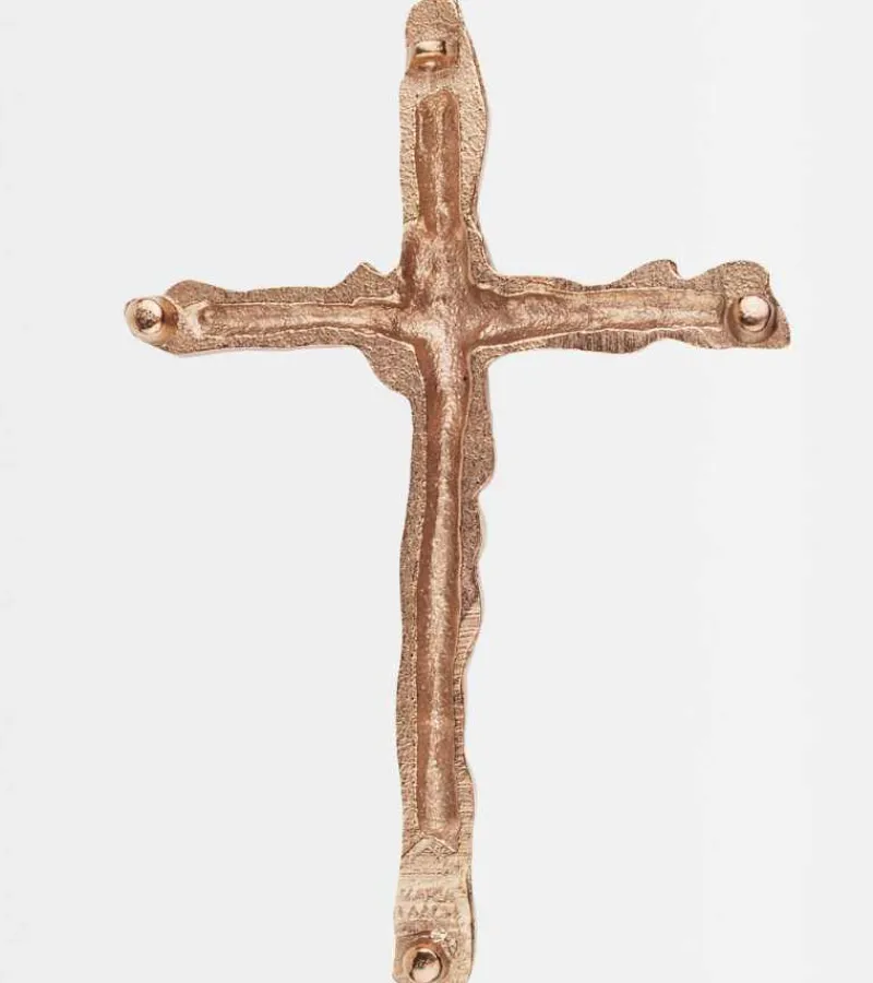 Maria Laach Bronzekors med blade, 12 cm* Mors Dag|Gave-ideer