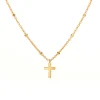 By Gabay , Halskæde med lille kors, guld* Studentergaver|Gave-ideer