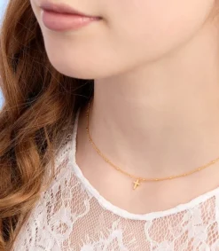 By Gabay , Halskæde med lille kors, guld* Studentergaver|Gave-ideer