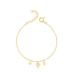 By Gabay , Skytsengel armbånd guld* Studentergaver|Gave-ideer