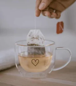 Eulenschnitt Dobbeltvægget glas med hjerte* Mors Dag|Gave-ideer