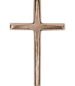 BUBE Enkelt vægkors i bronze* Konfirmationshilsner|Kirker Og Foreninger