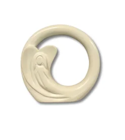 Polanski Fedtsten, Engel i ring, Ø 10 cm* Konfirmation|Gave-ideer