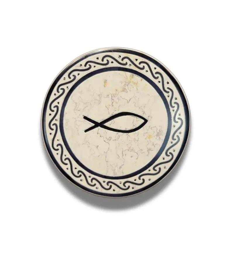 Polanski Fedtsten, Rund æske med låg, ICHTHYS* Bolig