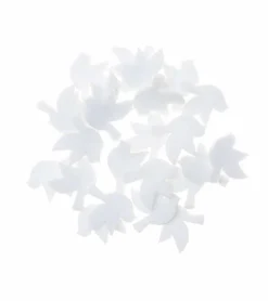 Rico Design Filt due, Hvid, 12 stk* Servietter Og Pynt|Papirvarer