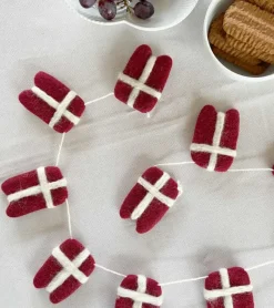 Gry And Sif Flag Guirlande, Filt – Gry & Sif* Julepynt|Jul