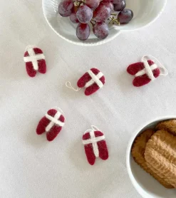 Gry And Sif Flag Ophæng, Sæt af 5 – Gry & Sif* Julepynt|Jul