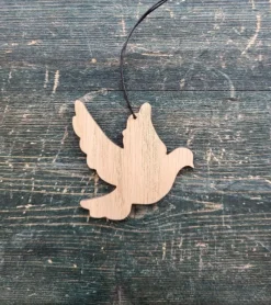 OnlyByGrace Fredsdue Påskeophæng, Eg* Dåbshilsner|Kirker Og Foreninger