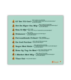 BUO FRI – Gi’ det til Gud, CD – SommerOase 2022* Cd´er|Sang Og Musik