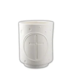 Gilde Fyrfadsstage med kors, Stor* Konfirmation|Gave-ideer