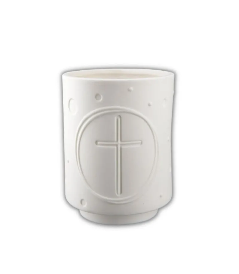 Gilde Fyrfadsstage med kors, Stor* Konfirmation|Gave-ideer