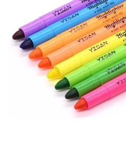 Engelsk Gel Highlighter til bibel, Sæt 8 farver* Bibelen|Bøger Om Tro