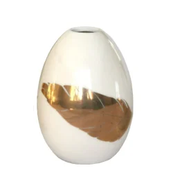 Pluto Æg-Vase med fjer af guld* Påske|Højtider
