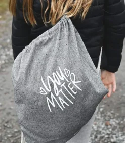MeAndMyHouse Gymnastiktaske i genbrugsbomuld: You Matter*Børn Konfirmation|Gave-ideer