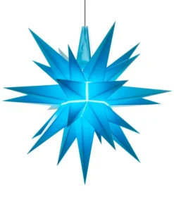 Herrnhuter Stjerne, Blå, Plast, 13 cm LED* Stjerner|Herrnhuter Stjerner