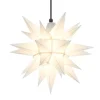 Herrnhuter Stjerne, Hvid, Plast, 40 cm* Stjerner|Herrnhuter Stjerner