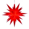 Herrnhuter Stjerne, Rød, Plast, 13 cm LED* Stjerner|Herrnhuter Stjerner