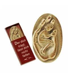 Maria Laach I Guds hånd: Bronze-amulet* Sorggruppe|Kirker Og Foreninger