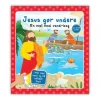 Lohse Jesus gør undere – en male med vand-bog*Børn Børnebøger Til 4-8 År|Bøger Om Tro