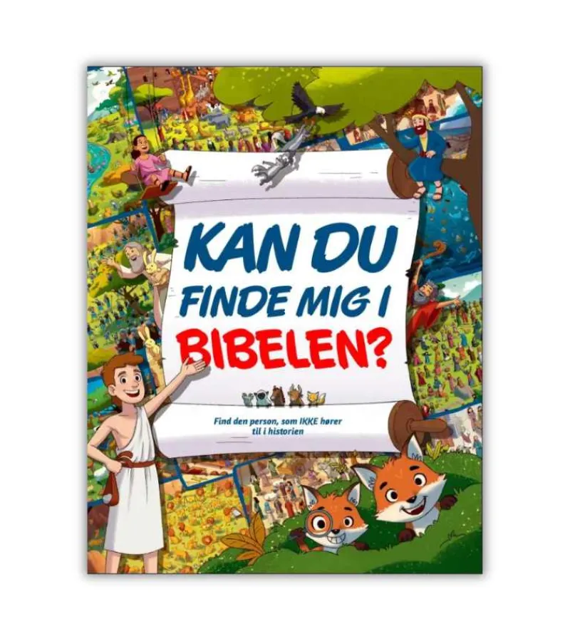 Scandinavia Kan du finde mig i bibelen?*Børn Børnebøger Til 4-8 År|Bøger Om Tro