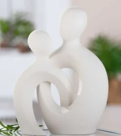 Gilde Keramikskulptur, Sammenføjet, 24 cm* Bryllup|Gave-ideer