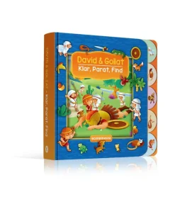 Scandinavia Klar, Parat, Find – David og Goliat*Børn Børnebøger Til 0-3 År|Bøger Om Tro