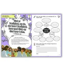 Scandinavia Kreativ Bibeldagbog*Børn Teenagere|Bøger Om Tro