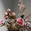 La Vida Kunstig blomst, 3 grene, 3 blomster, gammelrosa* Kirker Og Foreninger|Kirkegården