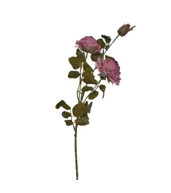 La Vida Kunstig blomst, 3 grene, 3 blomster, gammelrosa* Kirker Og Foreninger|Kirkegården