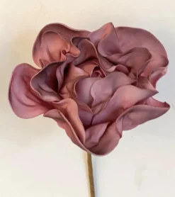 La Vida Kunstig blomst, Enkelt stilk, fucsia rød* Kirkegården|Sorg-bearbejdning