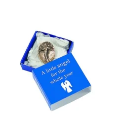Maria Laach Lille engel lommeamulet i bronze* Studentergaver|Gave-ideer