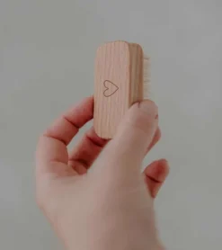 Eulenschnitt Lille neglebørste med hjerte*Børn Barnedåb|Gave-ideer