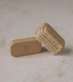 Eulenschnitt Lille neglebørste med hjerte*Børn Barnedåb|Gave-ideer