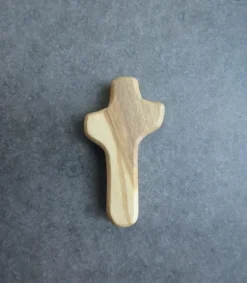 Bethlehem Star Olive Wood Lommekors i Oliventræ – 5 cm* Konfirmationshilsner|Kirker Og Foreninger