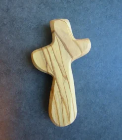 Bethlehem Star Olive Wood Lommekors large, 11 cm* Konfirmationshilsner|Kirker Og Foreninger
