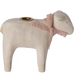 Maileg Lysestage, Lam – Rosa,* Påske|Højtider