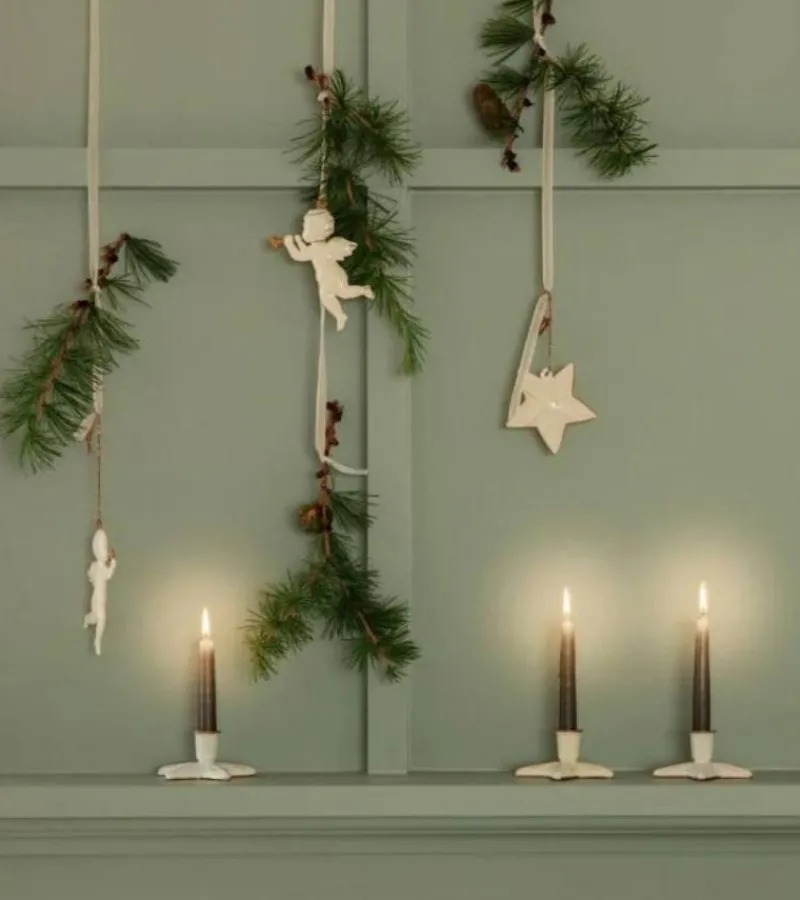 Maileg , O Holy Night, metal engle i æske* Julepynt|Jul