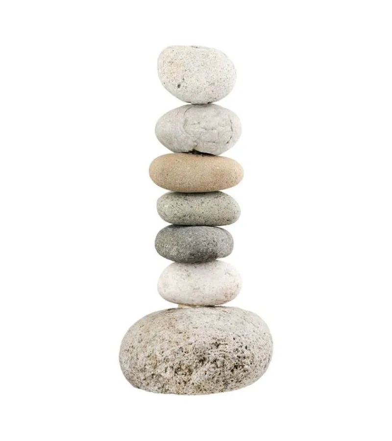 Gilde Naturlig stenstage til lys, 23 cm* Lys|Bolig