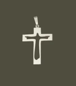 Andre Nådekorset, Sølv, BISHOP, Vedhæng* Konfirmation|Gave-ideer