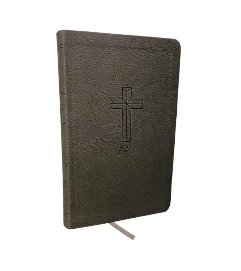 NKJV, Value Thinline Bible, Charcoal Leathersoft* Bøger Om Tro|Bibelen På Engelsk