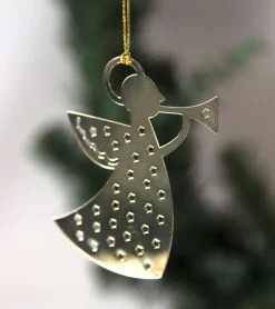 Pluto Ophæng Engel, guld* Juleophæng|Jul